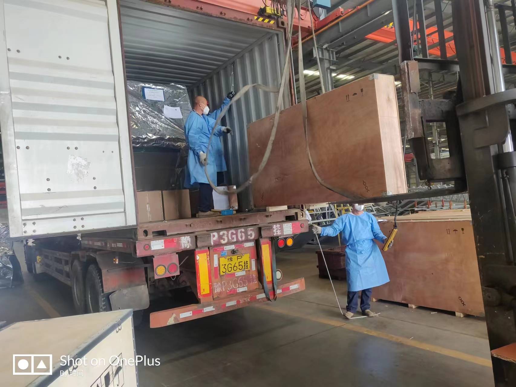 The cargo forwarder from Ningbo to Rwanda departs normally